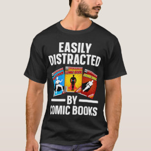 T-shirt Conception de bande dessinée mignonne pour hommes