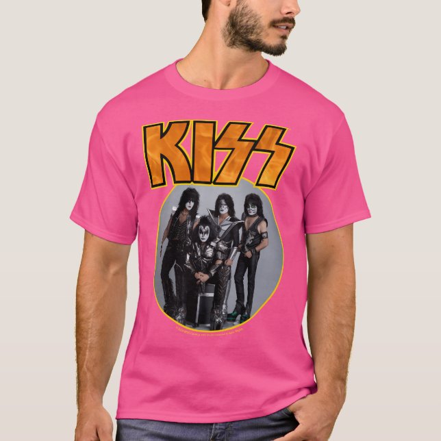 T-shirt Conception de bande Vintage (Devant)