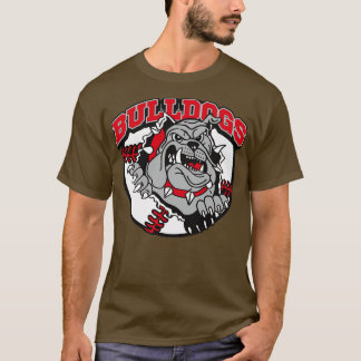 T-shirt Conception de baseball Bulldogs