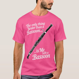 T-shirt Conception de Basson Cool pour hommes femmes Joueu
