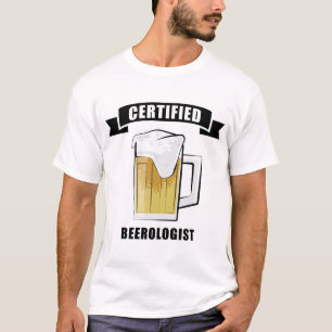 T-shirt Conception de bière drôle