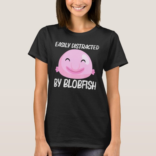 T-shirt Conception de blobfish cool pour hommes femmes pêc (Devant)