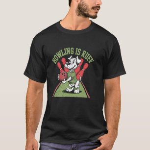 T-shirt Conception de bowling amusante pour les amateurs d