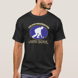T-shirt Conception de bowling de pelouse