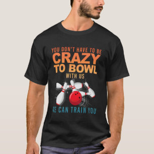 T-shirt Conception de bowling drôle pour hommes femmes enf
