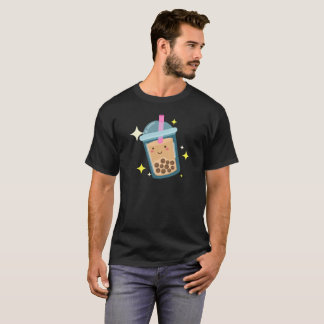 T-shirt Conception de Bubble Tea Mignonne et Joyeuse