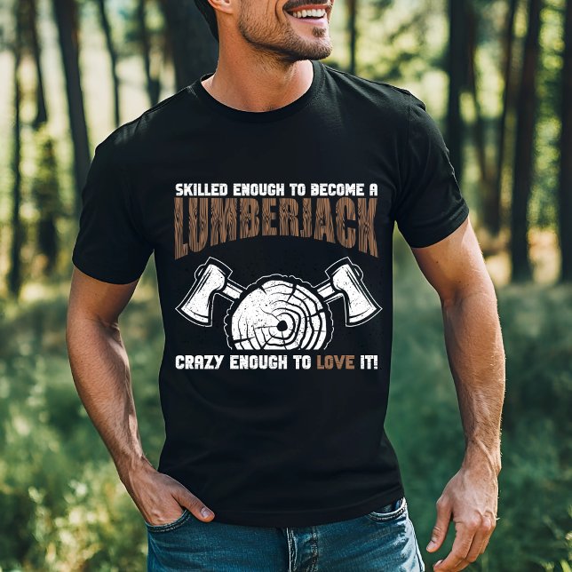 T-shirt Conception de bûcherons (Créateur téléchargé)
