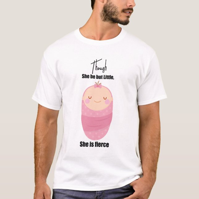 T-shirt Conception de cadeau inspiré bébé emmailloté (Devant)