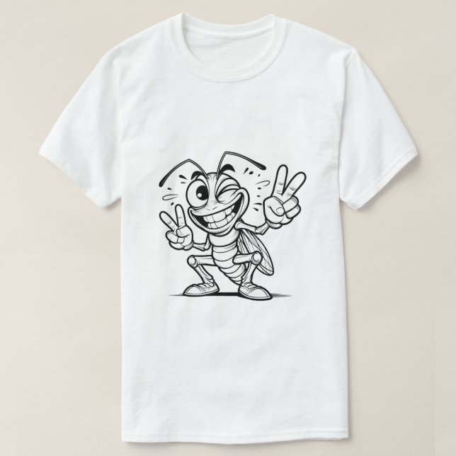 T-shirt Conception de cadeau inspirée d'un personnage de d (Design devant)