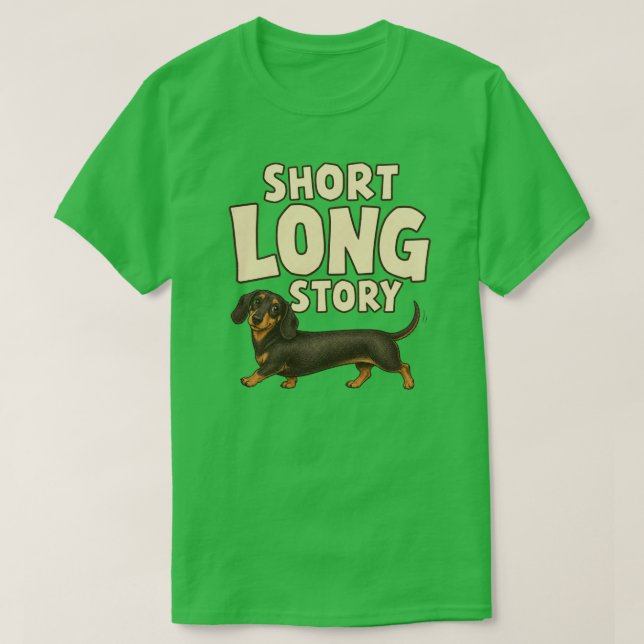 T-shirt Conception de cadeau pour amateur de chien teckel  (Design devant)