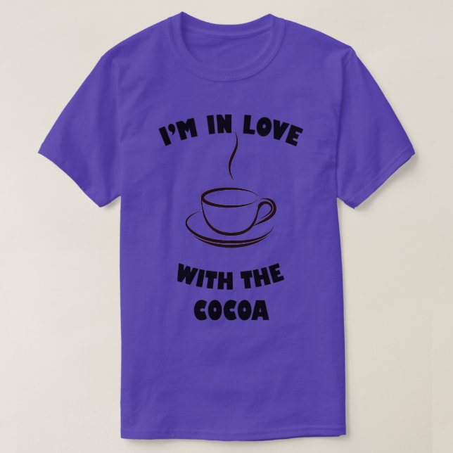T-shirt Conception de café 1 (Design devant)
