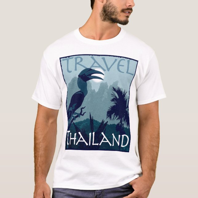 T-shirt Conception de calao de la Thaïlande de voyage (Devant)