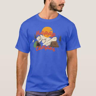 T-shirt Conception de camping drôle