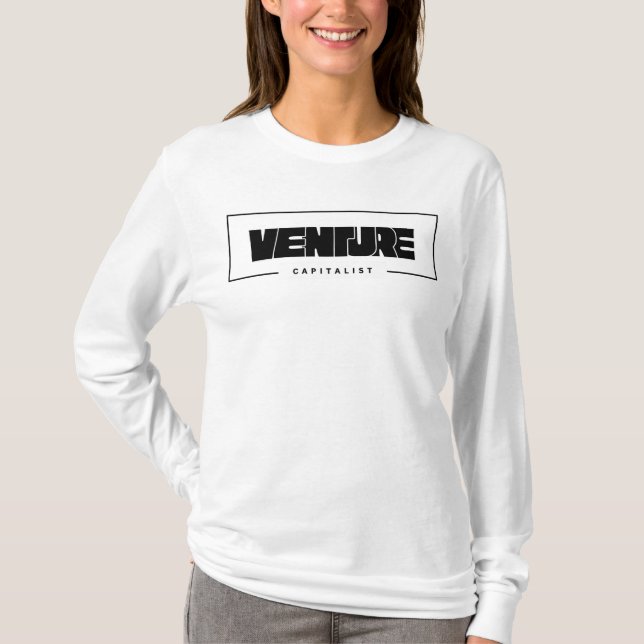 T-shirt Conception de capital-risque pour les entreprises (Devant)