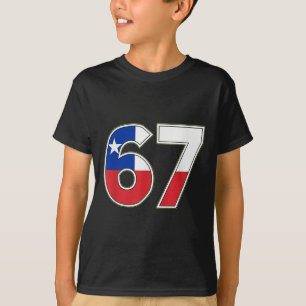 T-shirt Conception de célébration du drapeau chilien numér