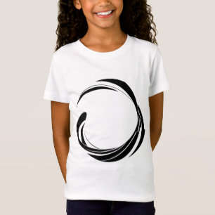 T-Shirt Conception de cercle de tourbillon abstrait – œuvr