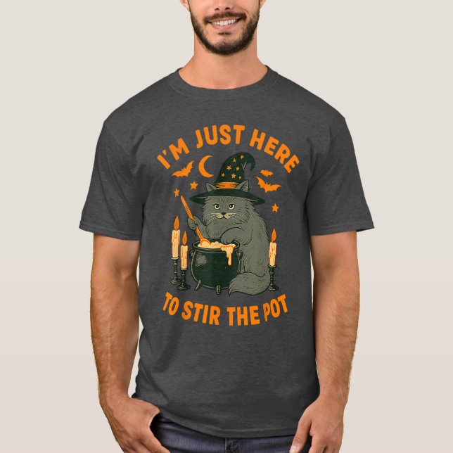 T-shirt Conception de chat (Devant)
