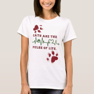 T-shirt Conception de chat