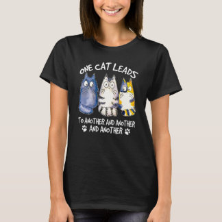 T-shirt Conception de chat Chats Chaton Gueule de bois