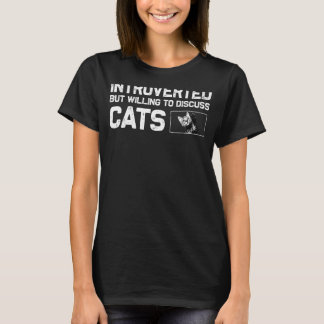 T-shirt Conception De Chat Pour Hommes Femmes Cute Kitty K