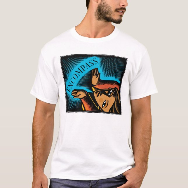 T-shirt Conception de chemise (Devant)