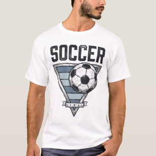 T-shirt Conception de chemise de badge de triangle de ball