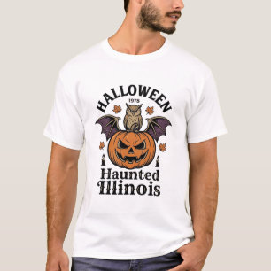 T-shirt Conception de chemise de Père Halloween Vintage Ow