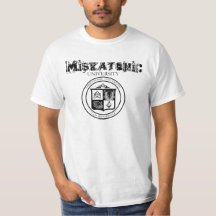Conception de chemise d'université de Miskatonic