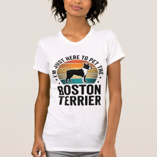 T-shirt Conception de chemise pour amateur de chien Boston