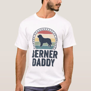 T-shirt Conception de chemise vectorielle Berner Daddy Vin