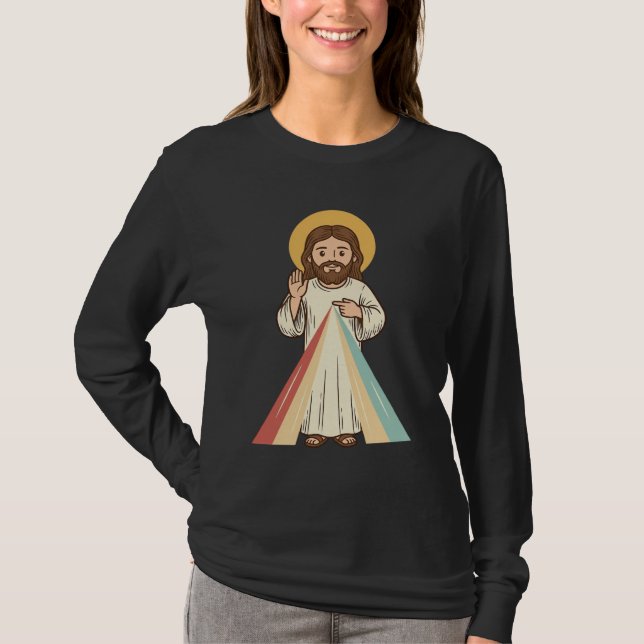 T-shirt Conception de chemise vectorielle de bénédiction r (Devant)