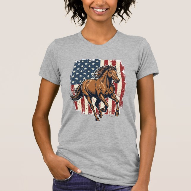 T-shirt Conception de chemise vectorielle de drapeau de ch (Devant)