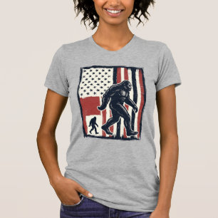 T-shirt Conception de chemise vectorielle de drapeau de cr