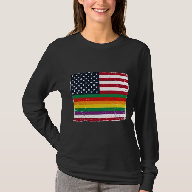 T-shirt Conception de chemise vectorielle en détresse du d (Devant)