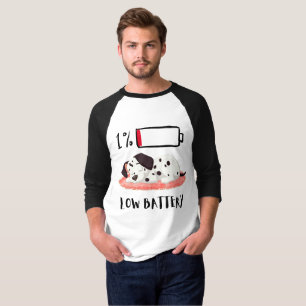 T-shirt Conception de chien endormi