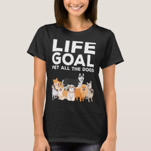T-shirt Conception de chien mignon pour hommes femmes anim