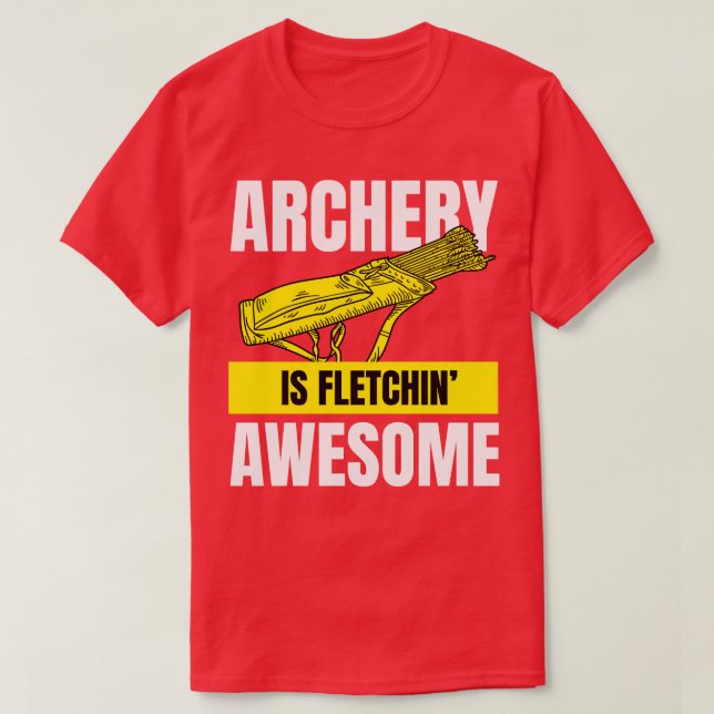 T-shirt Conception de citation à l'arc et à la flèche de c (Design devant)