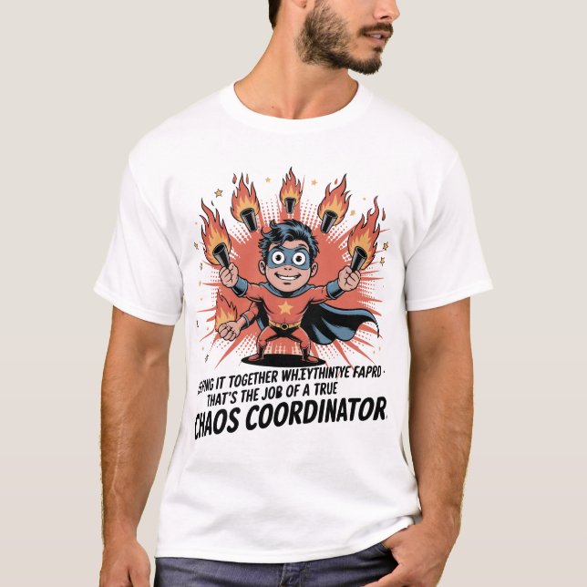 T-shirt Conception de citation amusante de travail et de v (Devant)