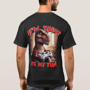 T-shirt Conception de citation de joueur de T-Rex drôle