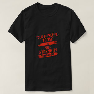 T-shirt Conception de citation de motivation