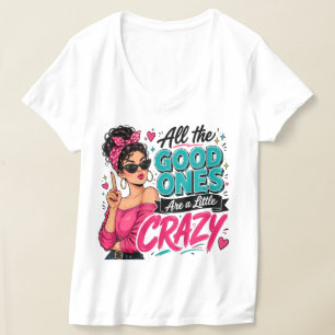 T-shirt Conception de citation d'humour drôle fou Art Pop