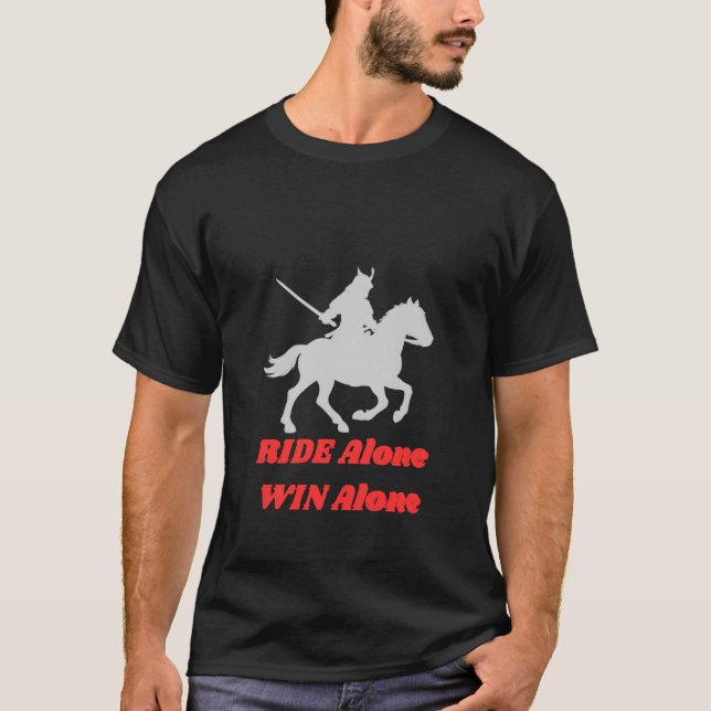 T-shirt Conception de citation motivationnelle pour "Roule (Devant)