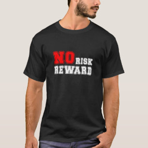 T-shirt Conception de citation motivationnelle sans risque