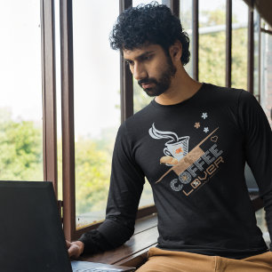 T-shirt Conception de Coffee Lover