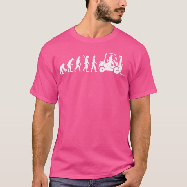 T-shirt Conception De Conducteurs De Forklifts cool Pour H (Devant)