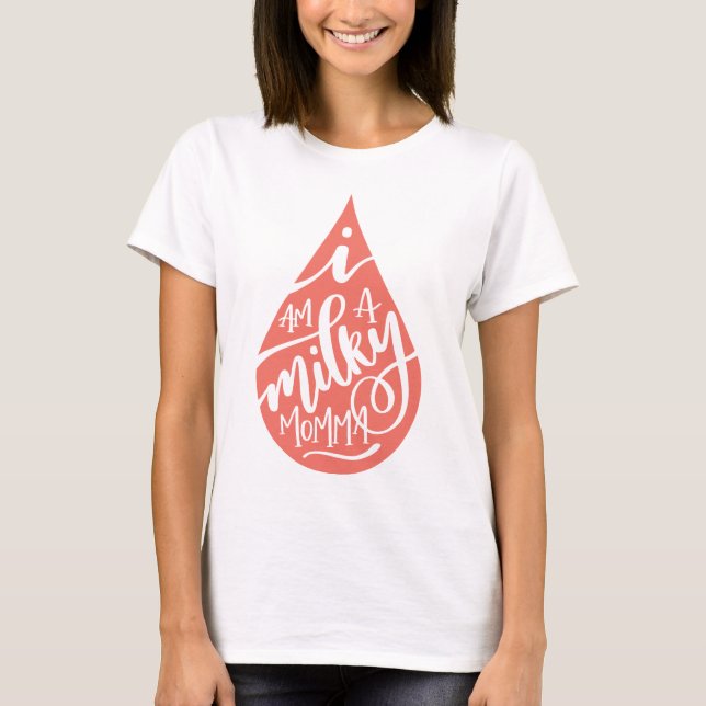 T-shirt Conception de corail de mamans laiteuses (Devant)
