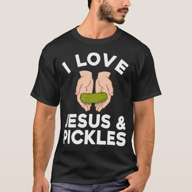 T-shirt Conception de cornichon mignon pour hommes femmes  (Devant)