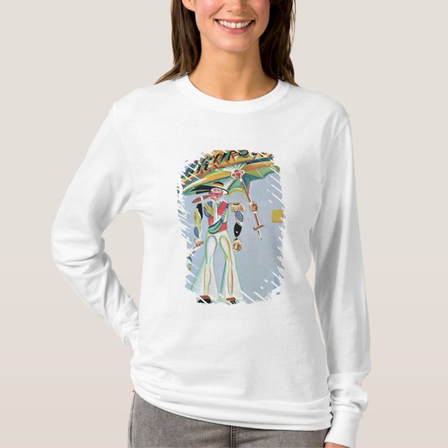 T-shirt Conception de costume pour l'opérette (Devant)