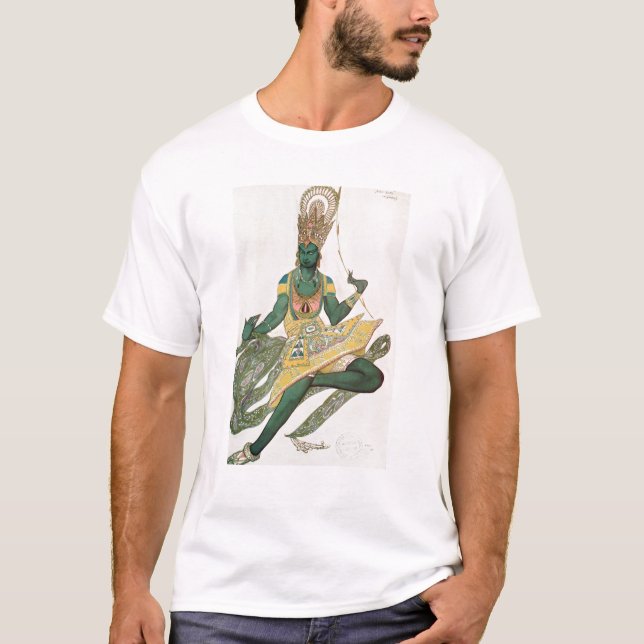 T-shirt Conception de costume pour Nijinsky comme 'God (Devant)