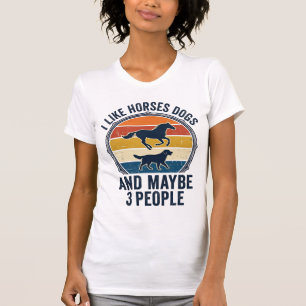 T-shirt Conception de coucher de soleil vintage pour amate